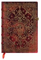Paperblanks, Carmine, notatnik, midi, linia