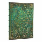 Paperblanks, Emerald Flower, notatnik, linia, grande
