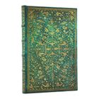 Paperblanks, Emerald Flower, notatnik, linia, mini