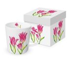 PaperProducts Design, kubek porcelanowy, Tulipany, 350 ml