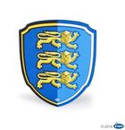 Papo, tarcza rycerska z lwami