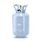 Party deco, butla z helem, błękitna, na 30 balonów