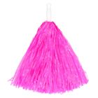 Party Tino, pompon cheerliderki, różowy, 1 szt, 34 cm