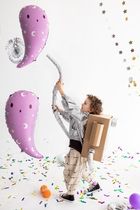 PartyDeco, balon foliowy, duch, 41-70 cm