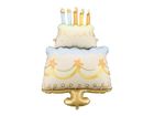 PartyDeco, balon foliowy, tort, 62-104 cm