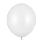 PartyDeco, balony strong, metalic, pure white, 43 cm, 25 szt.