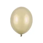 PartyDeco, balony strong, metallic cold gold, 23 cm, 100 szt.