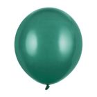PartyDeco, balony strong, pastel bottle green, 43 cm, 25 szt.