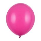 PartyDeco, balony strong, pastel, hot pink, 43 cm, 25 szt.