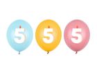 PartyDeco, balony, wzór 5, 30 cm, 50 szt.