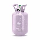 PartyDeco, butla z helem, fioletowa, na 30 balonów