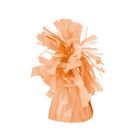 PartyDeco, ciężarki do balonów, foliowy, jasny pomarańcz, 4 szt.