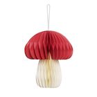 PartyDeco, dekoracja papierowa, honeycomb grzybek, 12,5 cm