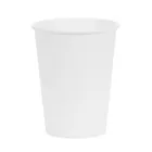PartyDeco, kubeczki papierowe, biały, 250 ml, 6 szt.