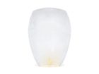 PartyDeco, lampion latający, biały, 37-53-95 cm
