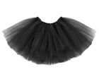 PartyDeco, spódniczka baletowa tutu, czarny, 95-36 cm