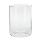 PartyDeco, szklana tuba na świece, 13-17 cm