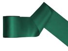 PartyDeco, tasiemka satynowa, butelkowa zieleń, 100 mm/25m