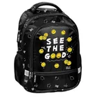 Paso, Smiley, plecak szkolny, 2-komorowy, See The Good