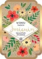 Passion Cards, karnet, Imieniny Kraft