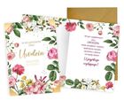 Passion Cards, karnet, W wyjątkowym dniu urodzin, kwiaty