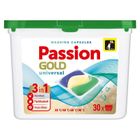 Passion Gold, kapsułki do prania 3w1, universalne, 30 szt.