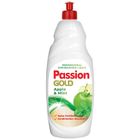 Passion Gold, płyn do mycia naczyń, apple & mint, 850 ml