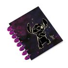 Patio, Gold Stitch, kołobrulion, A5, big ring, 100 kartek