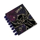 Patio, Gold Stitch, kołobrulion, A5, big ring, 100 kartek