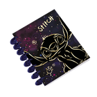 Patio, Gold Stitch, kołobrulion, B5, big ring, 100 kartek