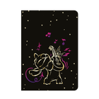 Patio, Gold Stitch, zeszyt, A5, 32 kartki, 3 linie kolor