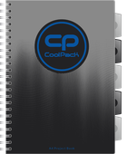 Patio, kołobrulion, A4, gradient grey, 1 szt.