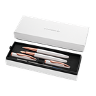 Pelikan, Jazz Noble Elegance, pióro kulkowe + pióro wieczne, Pearl