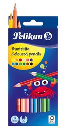 Pelikan, kredki drewniane, 12 szt.