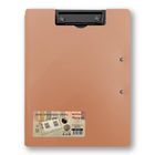 Penmate, deska z dwoma klipami i okładką A4/A3, różowa