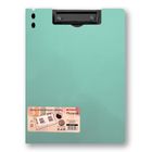 Penmate, deska z klipem i okładką A4, morandi niebiesko-zielona