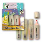 Penmate, Ecco, zakreślasze pastelowe, 4 kolory