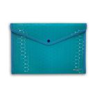 Penmate, koperta PP na zatrzask, niebieska, A4, 1 szt.