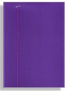 Penmate, Plus Top, teczka A4 z gumką, fioletowa, 1 szt.