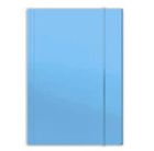Penmate, Plus Top, teczka A4 z gumką, niebieska pastelowa, 1 szt.