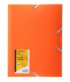Penmate, Plus Top, teczka A4 z gumką, pomarańczowa, 1 szt.