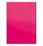 Penmate, Plus Top, teczka A4 z gumką, różowa, 1 szt.
