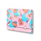 Penmate, teczka łamana na gumkę, A5, nierysująca, kapibara food