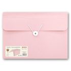 Penmate, teczka przegródkami A4, różowa