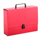 Penmate, teczka z rączką, A4, czerwona pastelowa, 1 szt.