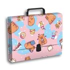 Penmate, teczka z rączką, A4, nierysująca, kapibara food