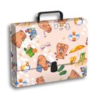 Penmate, teczka z rączką, A4, nierysująca, kapibara plaża