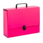 Penmate, teczka z rączką, A4, róż malinowy, 1 szt.