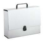 Penmate, teczka z rączką, A4, srebrna, 1 szt.