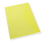 Penword, teczka A4 kopertowa z europerforacją, żółta